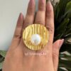 Round Pearl Ring