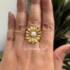 Flower Pearl Ring