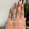 Serpent Silver Ring