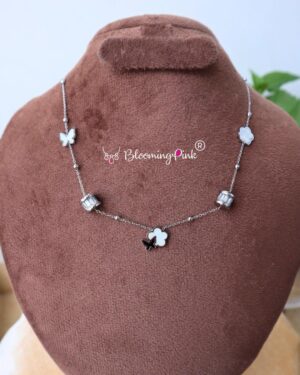 AT Silver Butterfly Chain