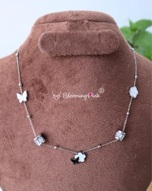 AT Silver Butterfly Chain