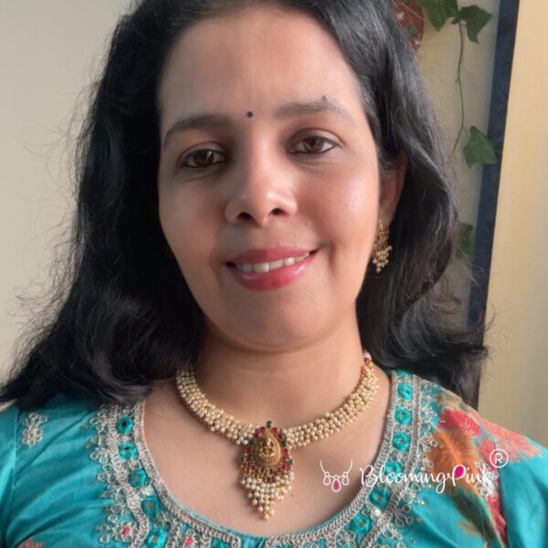 Rukmini Pearl Studded Short Necklace