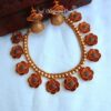 Mehendi Flower Short Necklace