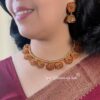 Mehendi Flower Short Necklace