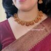 Mehendi Flower Short Necklace