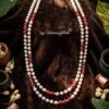 Aarti Pearl & Ruby Jades Necklace