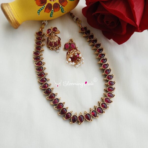 Reversible Kemp Necklace Ruby