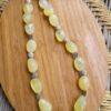 Lemon Yellow Agates Necklace
