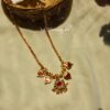 Gold Replica Palakka short Necklace
