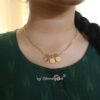 3 Coin Stone chain