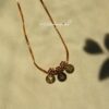 3 Coin Stone chain
