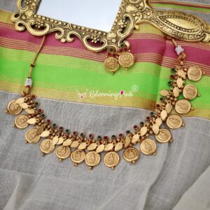 16 Antique Ilakkathali Coin Choker