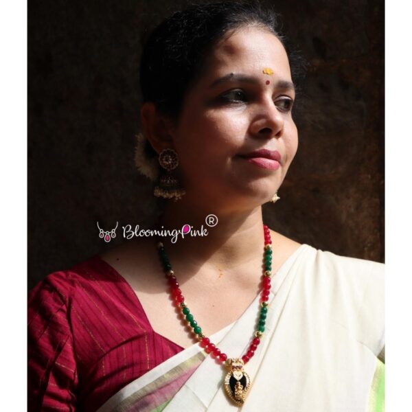 Lalitha Agates Palakka Necklace