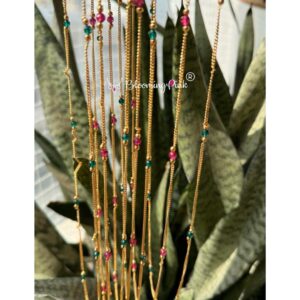 Amma Crystal Thin Chain