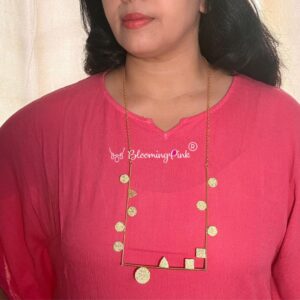 Rectangle Statement Neck Chain