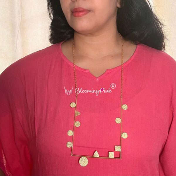 Rectangle Statement Neck Chain