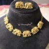 Golden Haathi Choker