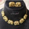 Golden Haathi Choker